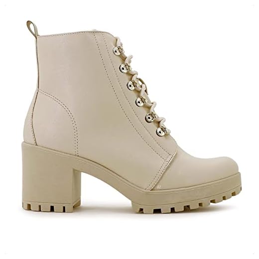 Bota Coturno Ramarim Tratorado Cano Médio Feminino