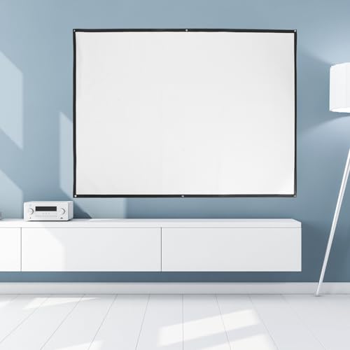 Support blanc résistant pour projection cinéma maison et bureau durable - 6