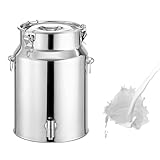 POLYVALENT: Les bouteilles de lait en acier inoxydable conviennent à diverses occasions telles que les fermes, les fermes laitières, les usines de transformation du lait, etc. pour répondre aux besoins des différents utilisateurs