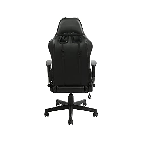 Cadeira de Escritório Gamer Ergonômica Reclinável 180° Preta Altaluce