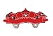 GM Genuine Parts 172-2576 Red Rear Passenger Side Disc Brake Caliper Assembly