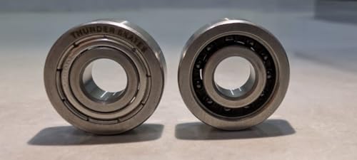 Image of Overlap 11 Balls Hybrid Ceramic High Speed Inline Skate roller Bearings 608 type (2 Pcs)