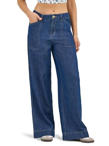 Lee Womens Legendary Drapey Trouser Pant
