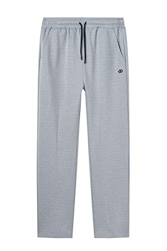 Mofiz Men's Tracksuit Set 2 Piece Full Zip Jogging Athletic Workout Sweatsuits Warm Long Sleeve Jacket Pants Sports Set Grey Black 3Xl #TOP2