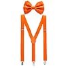 Bow Tie and Suspenders for Men, Adjustable Derby Wedding Gatsby Costume Mens Bow Ties and Suspenders Bowtie Bretelles…