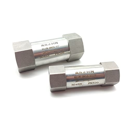 Vanne unidirectionnelle 3/4 pouce pour étanchéité absolue inox 304