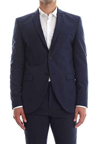 Veste de costume SELECTED HOMME blazer bleu infroissable Noos