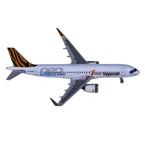 Tigerair A320 B-50021 miniatura metálica avión comercial para decoración oficina y hogar