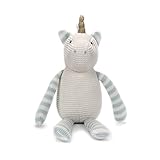 FLUFFYFUN Plush Baby Unicorn Stuffed Animal (Blue)