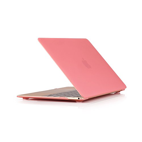 RUBAN Case Compatible with MacBook 12 Inch A1534 - Slim Snap On Hard Shell Protective Cover, Pink by RUBAN - Used condition - US$6.19