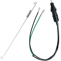 Greluma Universeller Motorrad-Bremslicht-Schalter hinten mit Federsatz, passend für Honda Kawasaki Suzuki Yamaha Quad Bikes ATVs Scooter