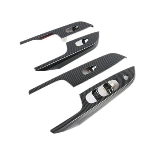 Marco Caja Cambios Automóvil Embellecedor De Panel De Interruptores De Elevación De Ventana para Nissan para Navara para NP300 2016-2021 Adhesivo Accesorios