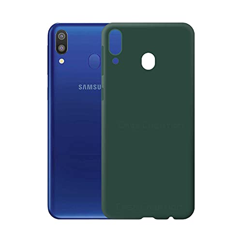 Image of Case Creation Luxurious OG Series for Samsung M20 Case Cover,Anti-Dirty Slim Case Frosted Matte Cute Candy TPU Raised Bezel (Splash of Color) Back Cover for Samsung Galaxy M20 -Wine Green