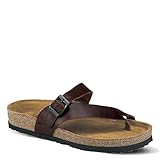 Naot Women's Tahoe Toe Ring Sandal, Buffalo Leather, 36 EU/4.5-5 M US