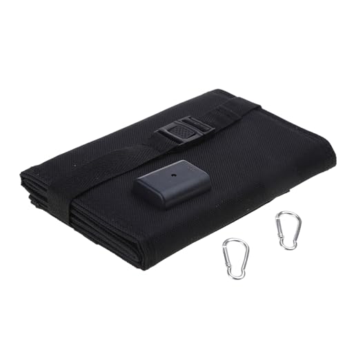 WELLDOER Panel solar plegable de 100 W, 5 V, USB, flexible, pequeño, impermeable, plegable, portátil, para teléfono inteligente, celdas de panel solar, 100 W