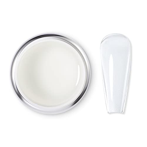 Beautilux Gel Ricostruzione Unghie Trasparente 55g Senza-TPO, Autolivellante, Gel Unghie
