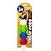 JW Pet Company 46137 EverTuff Treat Pod Nylon Toys for Pets, Small, White Bone with Colored Pods of Orange, Green, Blue