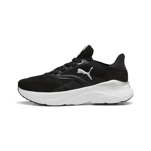 PUMA Softride Mayve Wn's, Road Running Shoe Donna, Black White, 39 EU