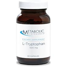 Metabolic Maintenance L-Tryptophan - 500 mg L-Tryptophan - Neurotransmitter Support - Hypoallergenic - 60 Servings - 60 Capsules
