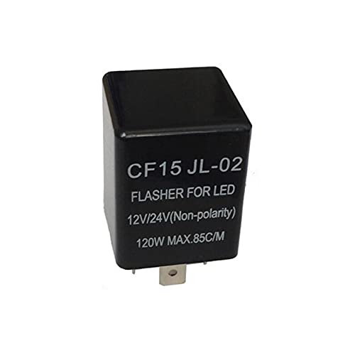 Arreglar parpadeo rápido: relé intermitente electrónico CF15 3 pines