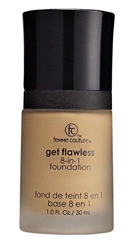 Femme Couture Get Flawless 8-in-1 Foundation TAN, 1.0 fl. oz / 30 ml by Femme Couture