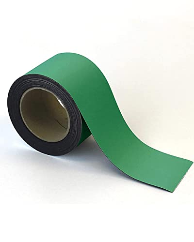 Cinta magnética de acero fina y flexible cortada para ajustar verde de alta visibilidad