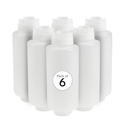 FIFO Condiment Squeeze Bottles Set