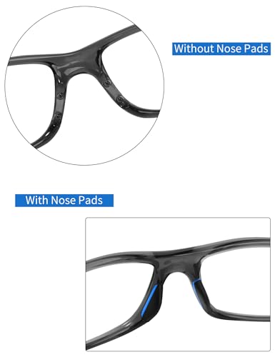 Image of EZReplace Replacement Nose Pads for Oakley Crosslink /Mainlink OO9264 /Fives Squared /Turbine OO9263 /Drop Point Sunglasses