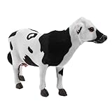 Estimula la curiosidad: anima a los a aprender sobre los animales, promoviendo el juego educativo y el descubrimiento, figuras de animales de granja en miniatura, figuras de vacas en miniatura