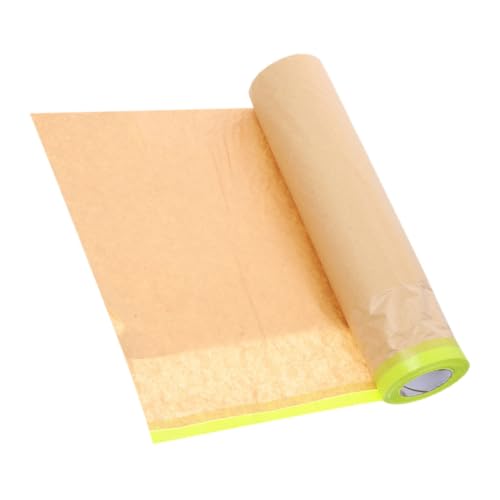 HEATSHAKING Masquage Papier Kraft Pour Peinture Automobile Protection De Sol Masquage De Carrosserie Adhésif Pour Meubles Et Rénovations Domiciliales