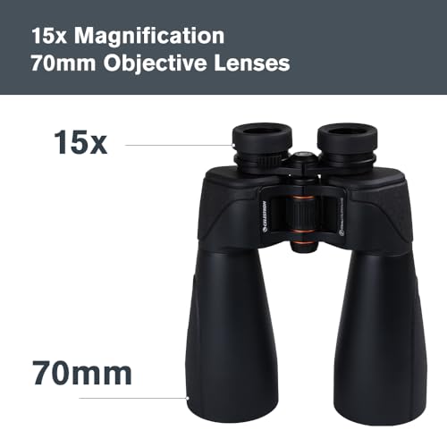 Celestron Binóculo SkyMaster Pro ED 15 x 70 – Binóculo astronômico com vidro ED – Grande abertura pa