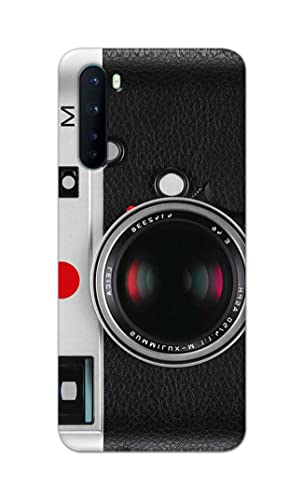Image of Printed Hard Back Cover Case for OnePlus Nord 5G - 2020 Model | OnePlus Nord 1 Back Cover (Vintage Camera) -702