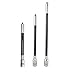 ZSHJG Archery Bow Stabilizer Balance Bar Extension Pole Rod 4-34 inch Carbon Fiber Shock Absorber for Recurve Compound Bow (8 inch)