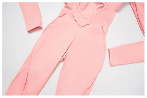 Ropa de yoga para mujer con espalda hueca y ajuste tridimensional negro L 5
