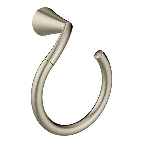 Moen Yb2386Bn Glyde Hand -Towel Ring, Brushed Nickel, 1 Count (Pack Of 1) #TOP23