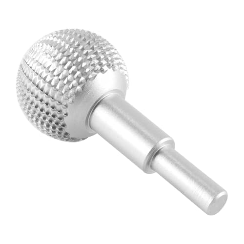 ANCLLO Rotierender Fräser mit Kugel, Holzschnitzwerkzeug 40 mm Durchmesser aus Kohlenstoffstahl zum Holzbearbeiten und Polieren, Holzschnitzen und Schleifen mit einem kugelförmigen Schleifkopf