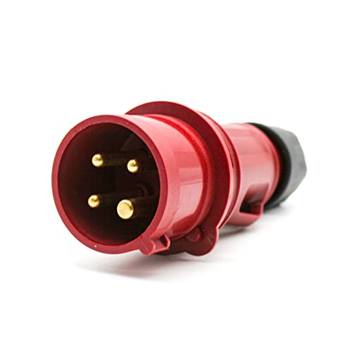DOJA Industrial | CLAVIJAS 380V - IP44 | 16A 3P+T (4 polos) | Enchufe Industrial Enchufes Macho |...