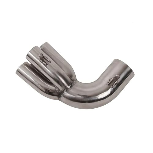 JSRCDWD(のみ) に適合するK100 K75 30/90/180度 ステンレススチール製 エスケープチューブ 再取り付け用コネクト バイク用エキゾーストパイプアダプターコレクター(90 Degrees,X-2)