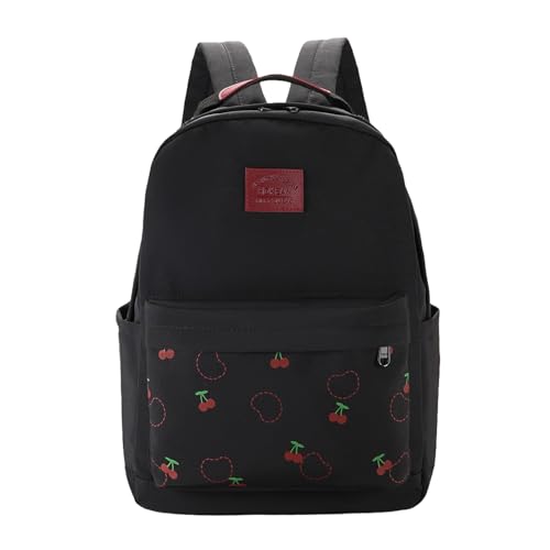 Sac à dos esthétique en nylon pour l'université et les cours des femmes actives