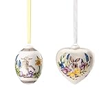 Motiv Ei: Lamm / Motiv Herz: Hase