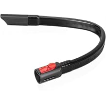 Crevice Tool for Dyson V11 V10 V15 V12 V8 V7 Vacuum Cleaner, Extra Long flexible crevice nozzle vacuum cleaner extension nozzle, Flexible Nozzle Brush Accessory for Dyson