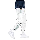 JackRuler Cargohose Herren Sporthose Herren Outdoor Hose Jogginghose Jeansoptik Herren Schwarze Jogginghose Herren Jogging Hose Cargo Pants