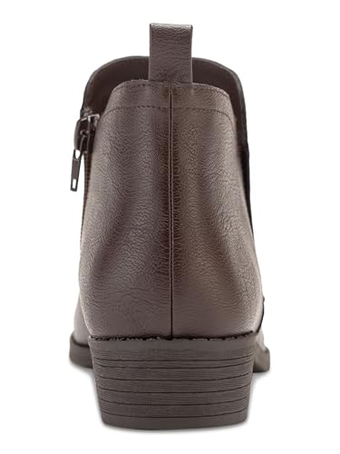 Sun + Stone Womens Cadee Casual Ankle Booties Brown 5 Medium (B,M)2