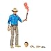 Jurassic World Toys Amber Collection Robert Muldoon 6-in/15.2-cm Action Figure, Swappable Hands & Head, Hat & Dino Shocker Accessories, Collectible Gift for 8 Years Old & Up