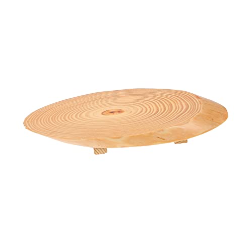 COLLBATH Unique Solid Wood Sushi Plate Sushi Serving Tray Japanese Holder for All Occasions
