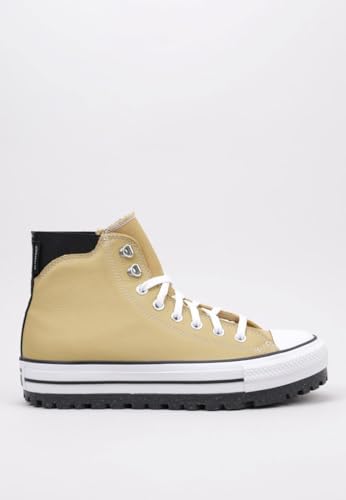 Converse Converse Men's Chuck Taylor All Star City Trek Waterproof Boot Sneaker, Dunescape Black White, 10.5