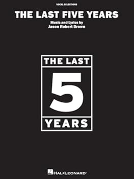 Paperback The Last Five Years - Vocal Selections Piano, Vocal and Guitar Chords Book