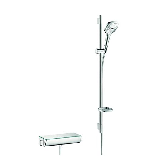 hansgrohe Raindance Select E 120 Thermostatset 0,90m, 3 Strahlarten, chrom