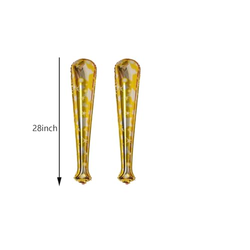 8PCS Softball Foil Balloons - Birthday Number Mylar Foil Balloons for Party Supplies and Decorations by RS - Used condition - Image 5
