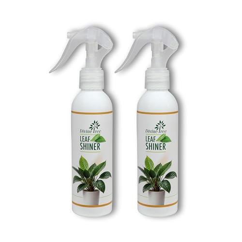 Image of DIVINE TREE Leaf Shiner Spray for Indoor & Outdoor Plants 400ml | Natural Leaf Shine & Cleaner | Ready-to-Use Non-Toxic, Eco-Friendly Foliar Formula for Glossy Green Leaves & Healthy Plant Care